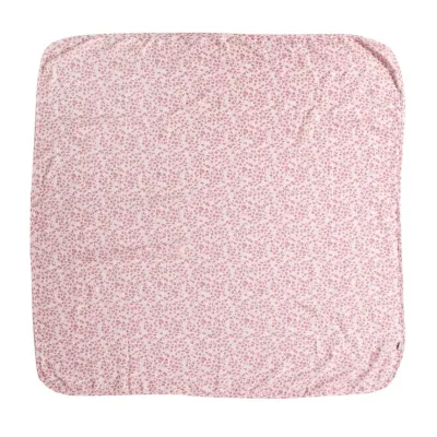 Bebe-Jou Muslin towel 110x110 cm Leopard Pink