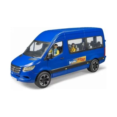 Bruder MB Sprinter Transfer with Driver and Passenger