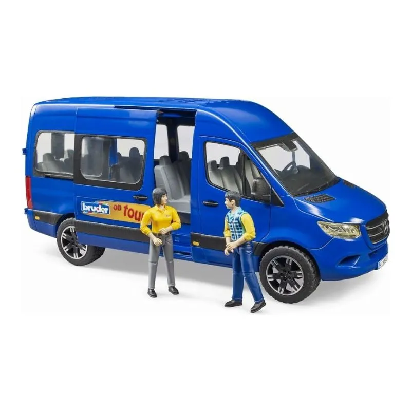 Bruder MB Sprinter Transfer with Driver and Passenger