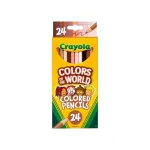 Crayola Colors of the World Skin Tone Colored Pencils, 24 Count
