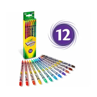 Crayola Twistables Colored Pencils, 12 Count