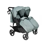 Bebe Star Twin Baby Stroller Double Trouble Petrol