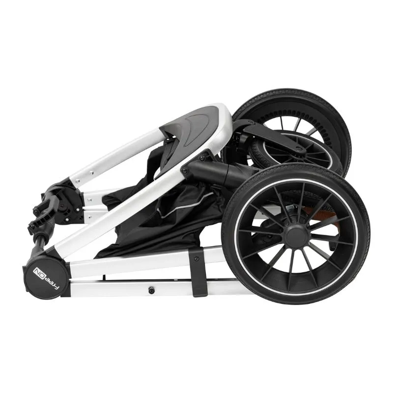 FreeOn Stroller Travel System, 3 in 1 Joy PLUS, black