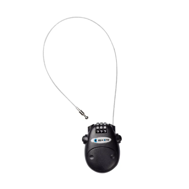 Micro Cable Lock Black