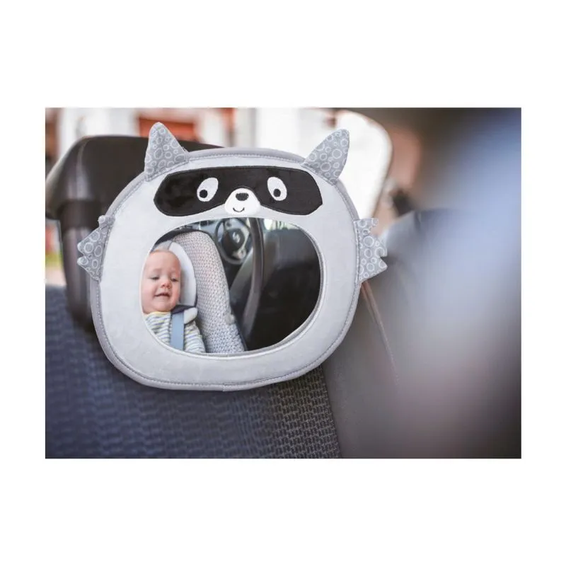 FreeOn Car mirror Plush  Animals, racoon