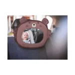 FreeOn Car mirror Plush  Animals, brown