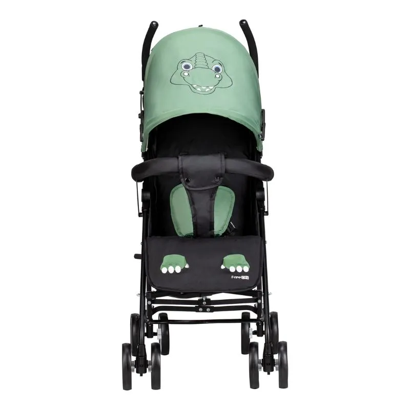 FreeOn Stroller Simple, green Crocodile