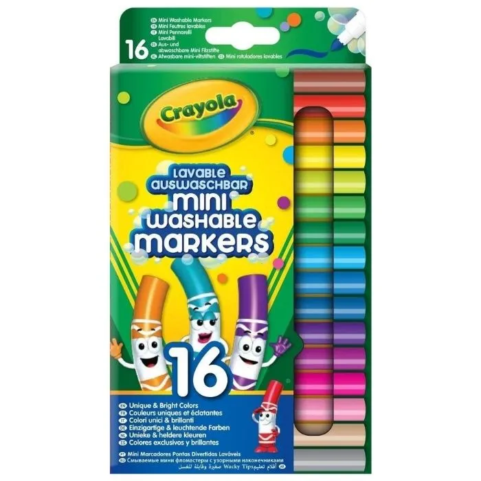 Crayola 16 Mini Washable Markers