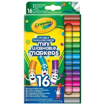 Crayola 16 Mini Washable Markers