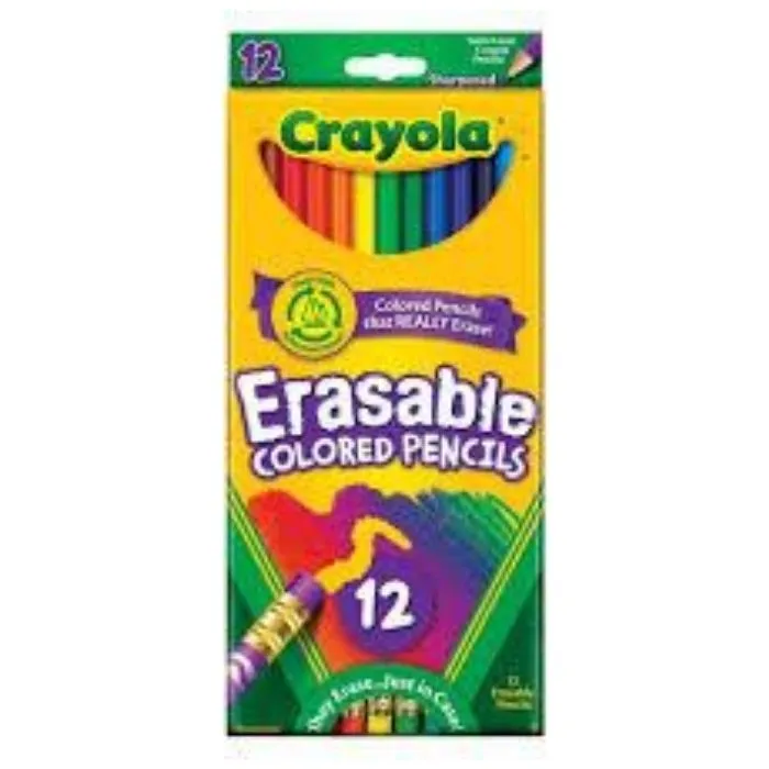 Crayola Erasable Effacables 10ps