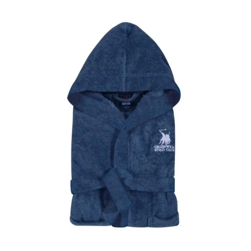 Greenwich Polo Club Bathrobe for kids - Blue (8years)