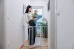 FreeOn Safetly gate Gama , Extandable up to 118cm (3 extensions inluded)