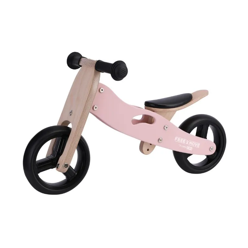 FreeOn Wooden tricycle and balance bike 2in1, Rider