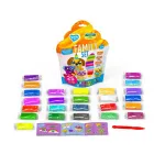 Modeling kit with air plasticine Air Clay TM Lovin - Family Set