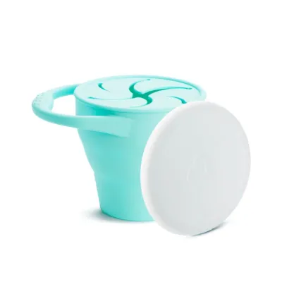 Munchkin C’est Silicone! Snack Catcher with Lid