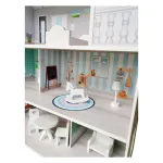FreeOn Wooden toy house grey