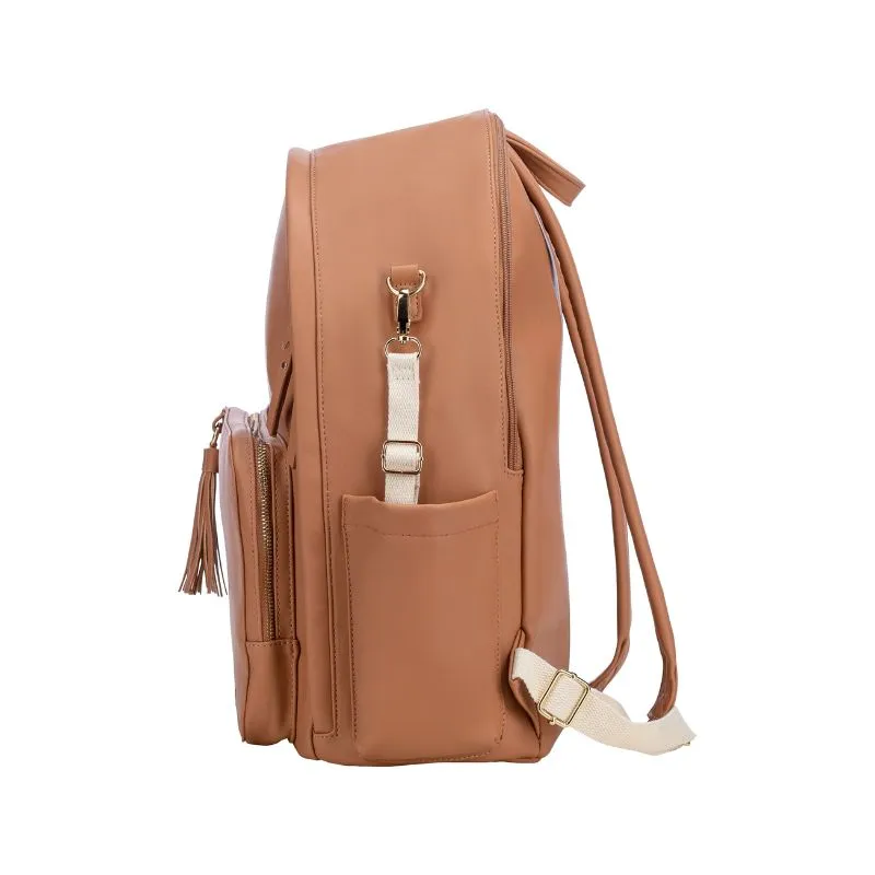 FreeOn Diaper Backpack Glamour, Rjav