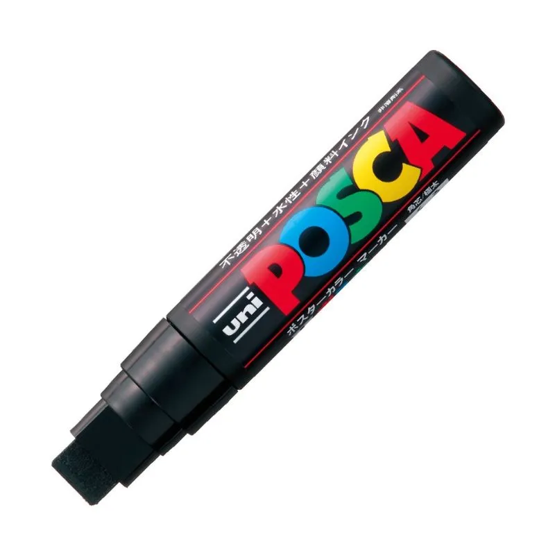 Uni Posca Paint Marker Bold Chisel Tip 8.0mm PC-8K