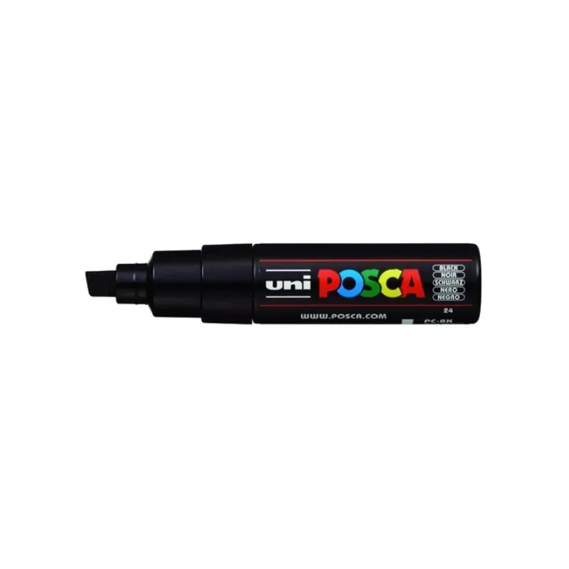 Uni Posca Paint Marker Bold Chisel Tip 8.0mm PC-8K