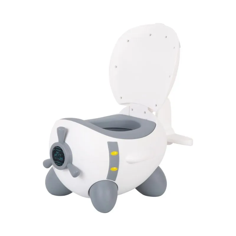 FreeOn Potty Plane, White/Grey