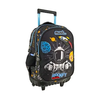 School Trolley Backpack Must Rocket Travel 3 cases