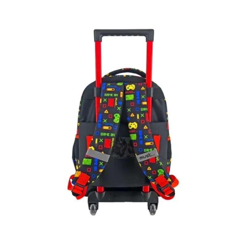 School Trolley Backpack Must High Score 3 cases