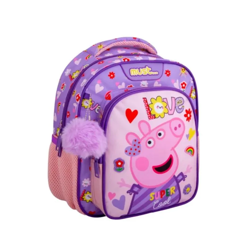 Kindergarten Backpack Peppa Pig Super Cool Must 2 Cases