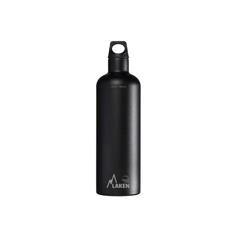 Laken Stainless Steel Iso Thermic 750ml - Black