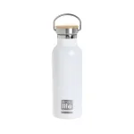 Ecolife Thermos 500ml | Bamboo Lid - White