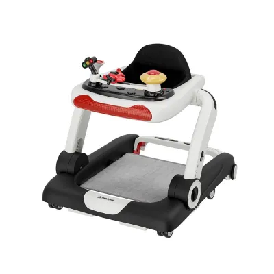 Bebe Stars Baby Walker Airplane 3in1 Black