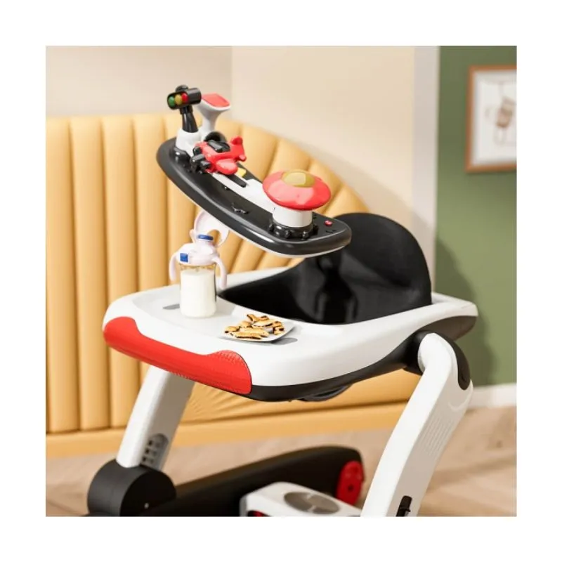 Bebe Stars Baby Walker Airplane 3in1 Black