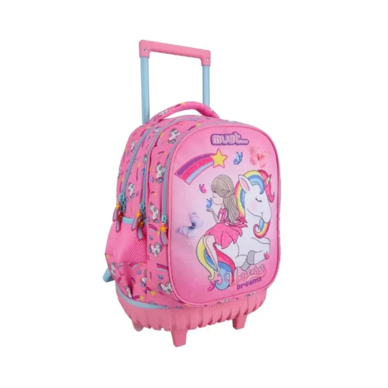 School Trolley Backpack Must Unicorn Dreams 3 cases