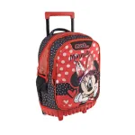 School Trolley Backpack Disney Minnie Mouse Must 3 Cases