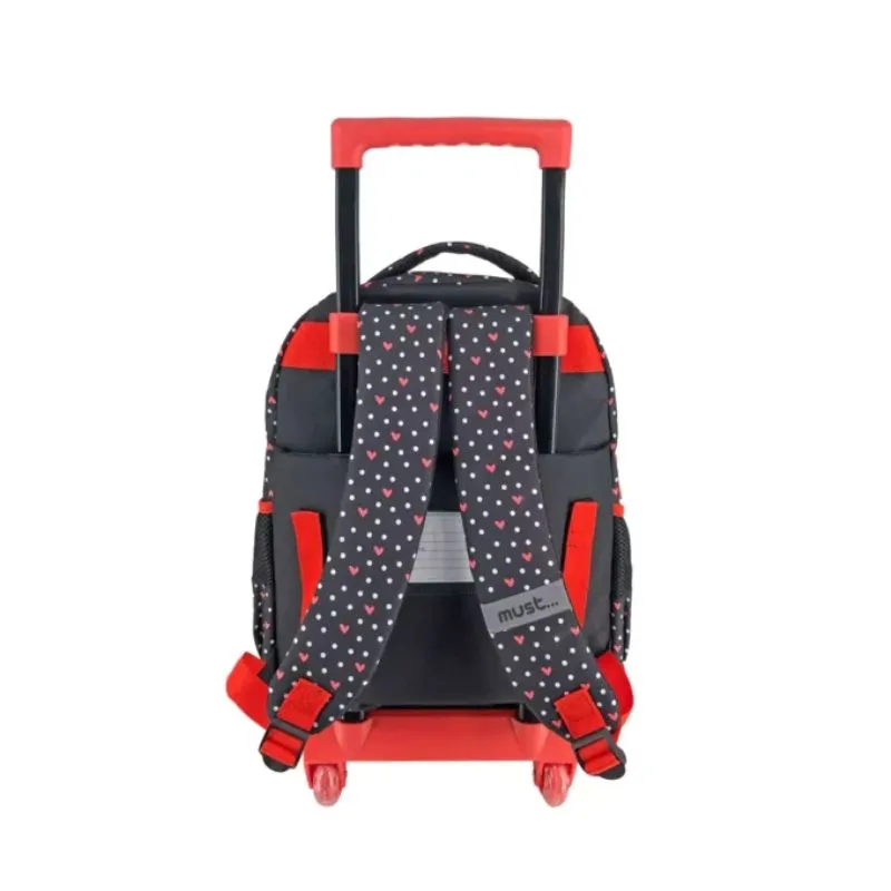 School Trolley Backpack Disney Minnie Mouse Must 3 Cases