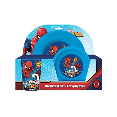 Breakfast Set Spiderman