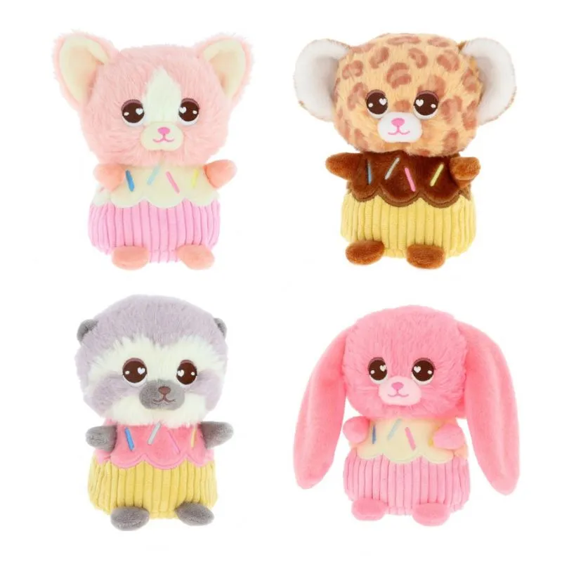 Keel Toys 12cm Scented Bakery Cupcakes Beanie Plush Vanilla