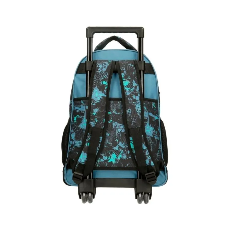 Roll Road Roll Road Soccer 2R Wheeled Backpack Black