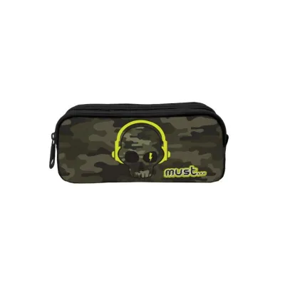 School Pencil Case Must Energy Skull 2 Cases