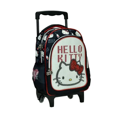 Gim Kindergarten Hello Kitty Trolley Backpack