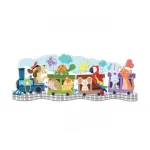 Travel Puzzle. Animals on a Train