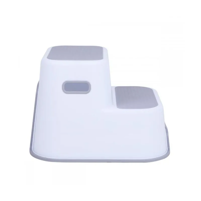 FreeOn Double step stool, grey