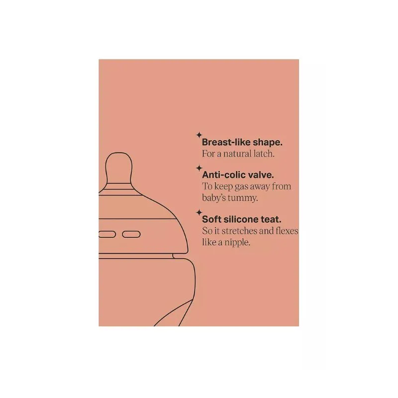 Tommee Tippee Natural Start 3 x 150ml Feeding Bottles