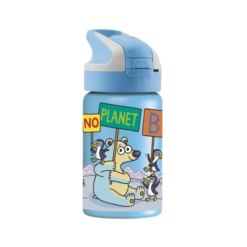 Laken Iso Thermic Stainless Steel Water Bottle 350ml - Blue