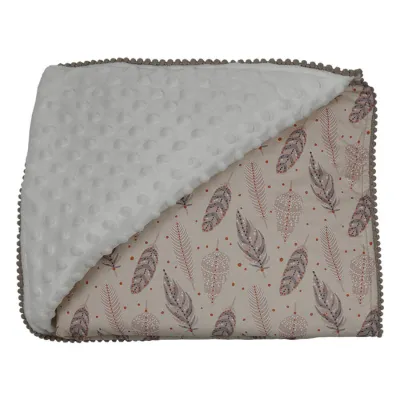 Bebe Star Minky blanket Boho