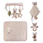 Bebe Stars Gift Set 5pcs Teddy Bear Nature