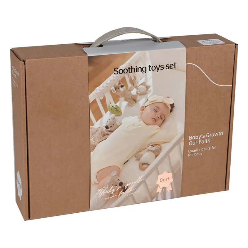 Bebe Stars Gift Set 5pcs Teddy Bear Nature