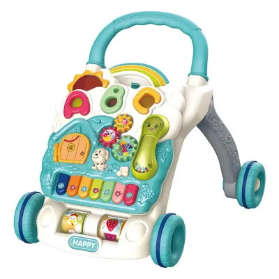 Bebe Star Baby Walker Happy Blue
