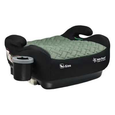 Bebe Stars Car Seat Booster Isofix i-Size Olive 125-150cm