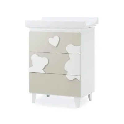 Italbaby Matisse Three Drawer Bath Chocco