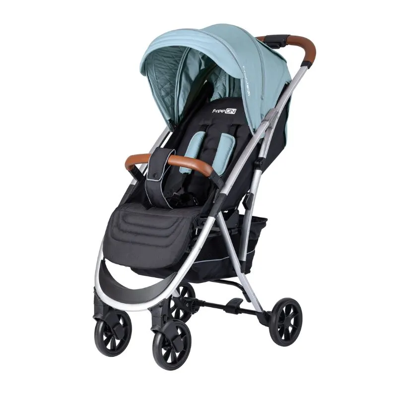 FreeOn Stroller Lux Premium, sky blue/black